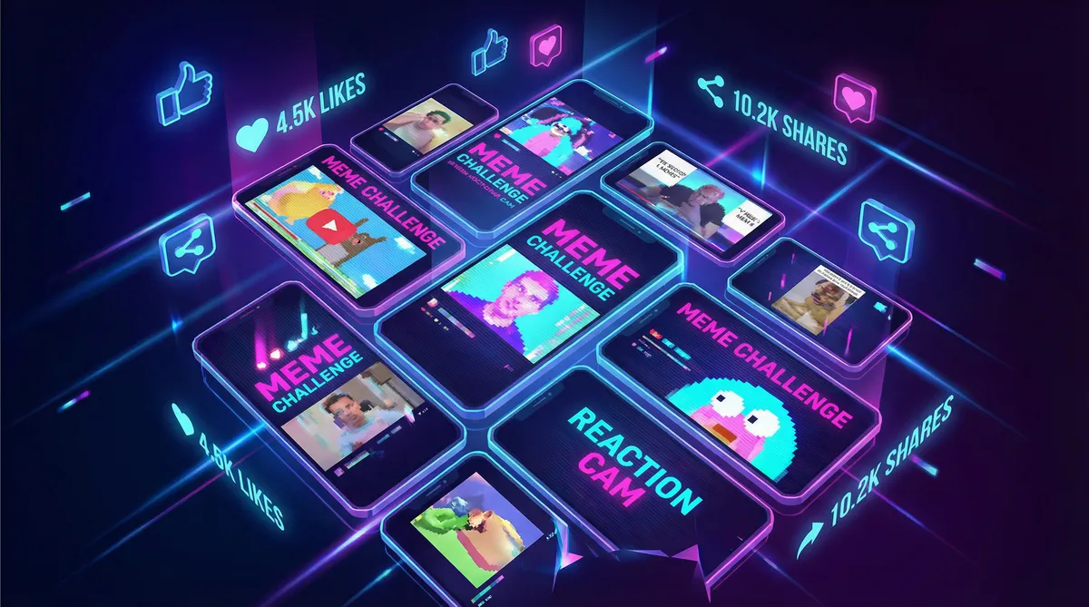 午夜之爱下载 热梗挑战活动 - 用户二次创作展示